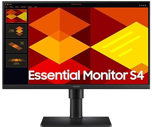 Samsung S24D400GAU S40GD Series LED-Monitor 61 cm 24 Zoll 1920 x 1080 Full HD 1080p @ 100 Hz IPS 250 cd/m² 1000:1 5 ms 2xHDMI DisplayPort Schwarz