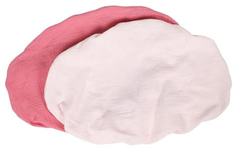 HEMOTON 2St Spannbettlaken babybett babybett zubehör Wickelauflagen Bezug Wickelauflage pink -Pad-Abdeckung atmungsaktiver Wickelauflagenbezug Baumwolle Rosa