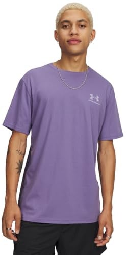 Under Armour Herren Logo-T-Shirt Für Die Linke Brust, Green