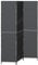 vidaXL Raumteiler 3-teilig Faltbar Schwarz 146x180 cm Poly Rattan