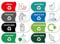 8X Recycling & General Waste Bins Stickers Self Adhesive Vinyl 150 × 50 mm Waterproof Waste Decals Removable Mixed Recycling Signs for Outdoor Kitchen Pack of 8 Trash Garbage Can Stickers White
