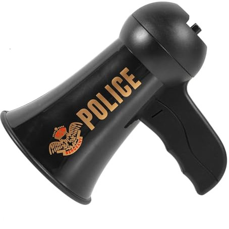 TOYANDONA Trompete Robuste und Leichte Polizeitrompete für Rollenspiele und Kreative Aktivitäten Jahren Sicheres Material Fördert Fantasie und Spaß