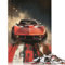 Retro-Muscle-Car-Puzzle, schwierige Herausforderung, 100% recycelter Karton, Puzzle für Erwachsene, Teenager, 1000 Teile (75 x 50 cm)