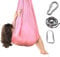 Sensory Swing up to 300lbs Indoor & Outdoor Cuddle Swing(Pink)