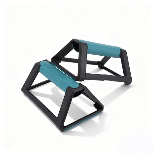 2 barre per flessioni, maniglie per flessioni a forma di H con base antiscivolo per allenamento all'aperto a casa, leggere e protable con impugnatura ergonomica