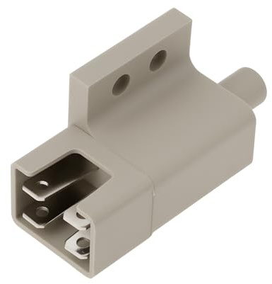 eMagTech Interrupteur de sécurité pour tondeuse à 4 broches 725-1657A 725-1657 925-1657A compatible avec MTD tondeuse Deck 10/76 HN 12/81