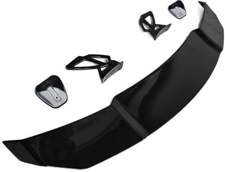 Auto-Seitenschweller Für Mercedes für Benz für SLK R171 R172 2004 2005 2006 2007-2013 Auto Heckspoiler Flügel Kofferraumlippe Kofferraumspoilerdeckel(Carbon Texture B)