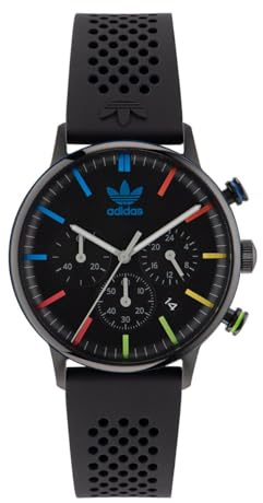 adidas Reloj Unisex Analogico Cuarzo con Correa de Silicona AOSY23021