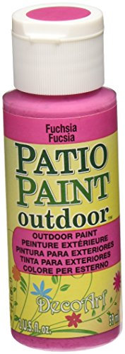DecoArt Outdoor Acylic Paint, Acrylic, Fuchsia, 59ML