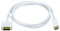 Monoprice DisplayPort to DVI Cable - 1.8M (6ft) - White, 28AWG, Gold Plated Connectors, Tin Plate Conduits With Pure Copper Cores