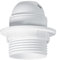 Legrand - Douille pour ampoule E27 - avec bague -sortie de câble latérale -plastique blanc