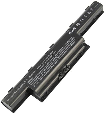 AC Doctor INC Batterie pour ordinateur portable Acer AS10D31 AS10D51 Aspire 5253 5251 5336 5349 5551 5552 5560 5733 5733Z TravelMate 5740 5735 5735Z 5740G GGG ateway NV555 C NV50A NV53A NV59C