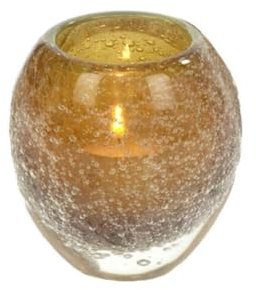 Lambert Salviato Windlicht klein H 10 D9 Amber Glasaccessoires, One Size