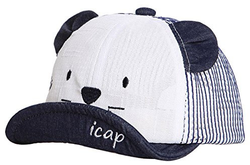 XRDSS Berretto da baseball per bambini e bambine, in rete blu navy 1-3 Anni