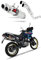 DOMINATOR Terminale di Scarico Marmitta Silenziatore GP1 compatibile con NX 650 DOMINATOR RD02 1988-1994