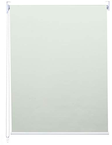 Mendler Rollo HWC-D52 70x230cm Sonnenschutz Blickdicht - Creme | Fensterrollo, Seitenzugrollo, Jalousie, Verdunkelung