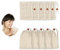 Dadabig 10 Stück Seifensäckchen, Bio Sisal Seifenbeutel aus Natur pflanzliche Sisalfaser mit Kordel Umweltfreundlich Plastikfrei zum Aufschäumen und Trocknen der Seife, Peeling, Massage