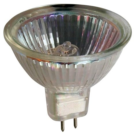 Kosnic KHL15MR16/G5.3-ALU-830 12v 15w Halogen MR16 GU5.3 Spot Bulb, 3000K, Dimmable, 140lm, 36° Beam