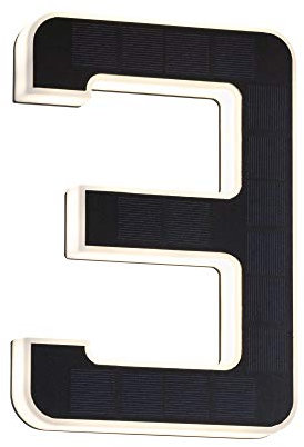 Paulmann Outdoor Solar Hausnummer 3 3000K IP44 Akk