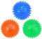 petizer 3-Pack Squeaky Dog Ball Toys,Dogs Chew Spiky Ball, Jouet de Piscine pour Chien Flottant, Jouets à mâcher de Chien pour l’Ennui