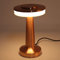 Touch-LED-Tischlampe, Tragbare LED-Tischlampe, Retro-Touch-Steuerung, 3 Stufen, Farbtemperatur, Wiederaufladbare Tischlampe, Nachtlicht FüR Hotel (Kupfer)