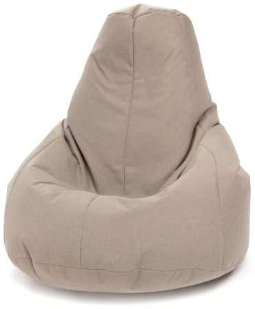 Ecopuf Active | Sitzsack XXL | Ideal für Kinder & Erwachsene, Indoor & Outdoor Use | Sitzsack Sessel Gefüllt mit Polystyrol (PS) | Bean Bag Comfortable Gaming Sessel | Sitzsäcke 90x130 cm