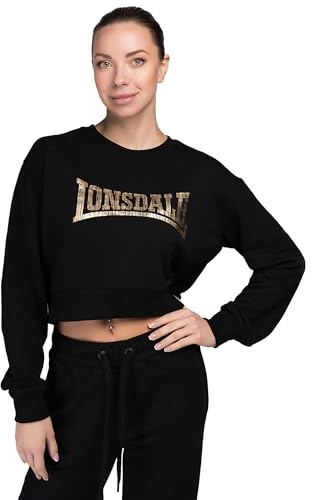 Lonsdale Frauen Rundhals Sweatshirt Cropped CULBOKIE
