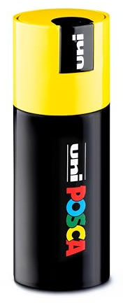Posca - UniPosca Komplettset mit 9 Filzstiften mit feiner Spitze 0,7 mm, sortiert Schreibwaren und Schreibwaren, Acrylstifte Stoff und jede Oberfläche, wasserfeste Farben, mischbar, Geschenkideen,