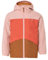 VAUDE Unisex Kinder Kids Escape 3in1 Jacket Doppeljacke, Silt Brown/rose, 110-116 EU