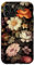 iPhone 11 Pro Vintage Dark Flower Pattern Moody Floral Case