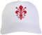 Generico Weiße Kappe Lilie Florenz personalisierte Sublimation Sport Ultras 34 Baseball, Weiß, One size