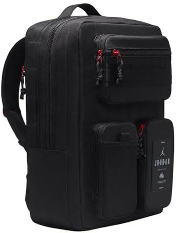 Air Jordan Hesi Pack 22L Rucksack, Schwarz, Rucksack