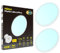 CLAR - Plafón Led Techo 40 Cm, Plafón Led Techo 40W, Lámparas De Techo Salón, Plafón Salón, Plafones Para Techo Led, Plafón Led Techo Cocina, Blanco Frío 6000ºK, 40W (Pack 2)