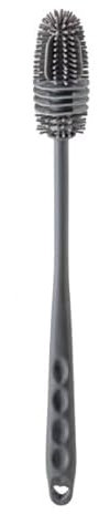 Sanfoelek Milk Bottle Brush Rubber TPR s Long Handle Cleaning Brush for Vacuum Flask Thermos