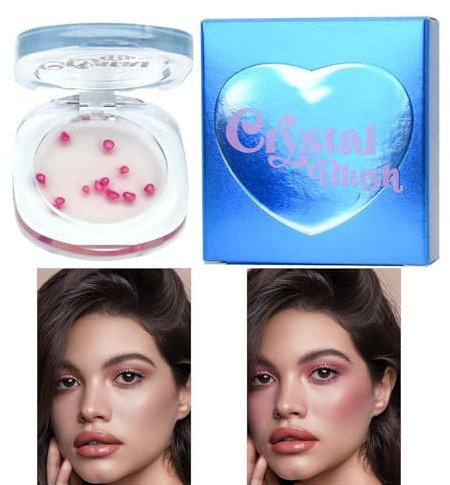 Farbwechsel Blush – transparenter Farbwechsel auf der Vorderseite von Busher, langer Farbwechsel, Rouge, der die Farbe bei Rötungen der Wangen und Creme-Creme ändert