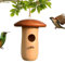 Celuicion Maison de colibri - Nichoir en bois pour animaux et abri de jardin pour l'extérieur, le jardin, l'arbre, le balcon, la terrasse et la cour