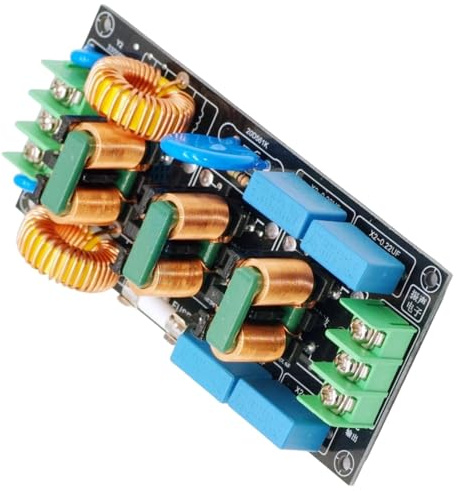 ZEPFJHE 220V Interferenze Elettromagnetiche Filtro 4 Stage Design Sound Power Noise Eliminators Per Sistemi Home Theater Apparecchiature Audio Professionali Filtro Emis