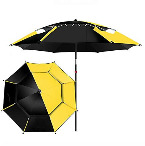 Quadratischer Terrassenschirm für den Außenbereich, Garten, Sonnenschirm für Hof, Strand, Pool und Veranstaltungen, schwarz-weiß gestreifter Regenschirm für gewerbliche Nutzung und Markt