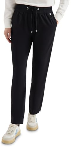 Cecil Leichte Hose im Casual Fit mit Stretch Black L