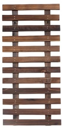 Wswqop Fioriera Sospesa in Legno, Fioriera da Parete, Scaffale per Piante Rampicanti, Porta Piante per Interni Ed Esterni, Ideale per, Lunghezza 60 Cm