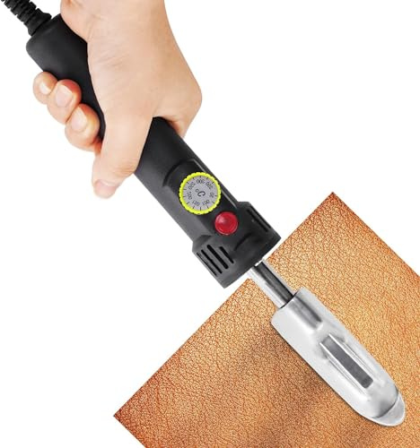 GDHKDDFL Mini-Fer à Repasser Domestique, Fer à Repasser électrique for vêtements et Chaussures en Cuir, température réglable de 50 350 °C, défroisseur for