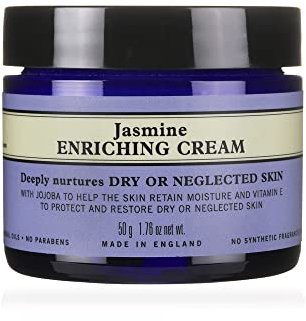 Neal’s Yard Remedies | Jasmine Enriching Cream | Natural Face Moisturiser for Dry Skin with Jojoba Oil and Vitamin E | Vegan Moisturiser | 50g