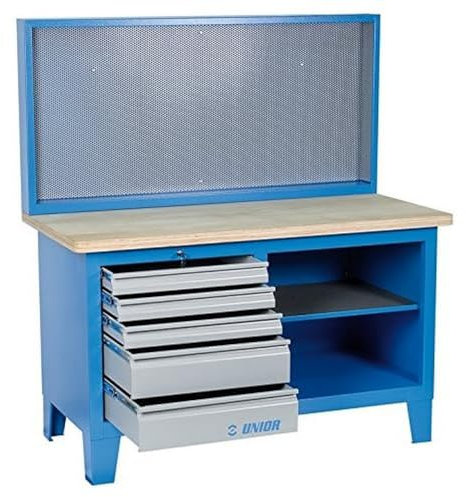 Unior 946AC Werkbank mit Werkzeuglochwand