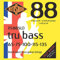 Rotosound Cuerdas para bajo eléctrico TRU BASS NYLON FLATWOUND 5-Cuerdas RS885LD NYLON FW LONG Standard 65-135