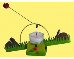 Spielzeug Kraul Kraul Lichtwippe mit Hasen, Bausatz