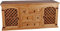 MiaMöbel Sideboard Mexico Möbel 167x75x62 cm Landhausstil Massivholz Pinie Honig