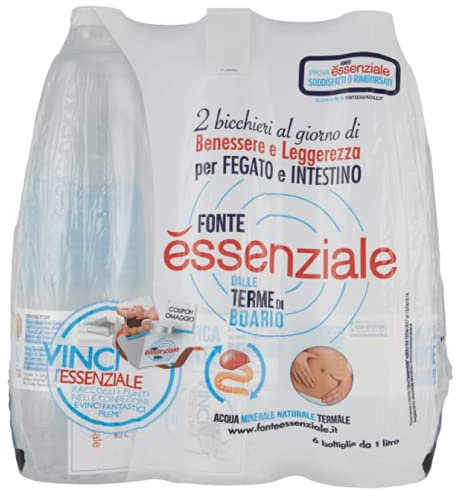 Essenziale Acqua Naturale, 18 BOTT. x 1L
