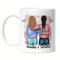 Kiddle-Design Meilleure amie Tasse Personnalisée Nom Cadeau Anniversaire Amitié Meilleure amie Cadeau à personnaliser
