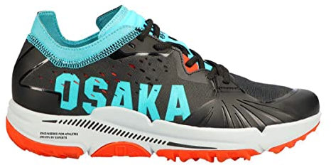 Osaka Unisex Hockeyschuhe Ido Mk1 - Analog Schwarz/Aquablau