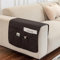 FANSU Sofa-Armlehnenbezüge 2-er Set, Armlehnen Organizer, Ohrensessel Relaxsessel Armlehnenschoner, Sofa Armlehnenbezüge, Möbelschutz für Sofa, Stuhl (Schwarz)